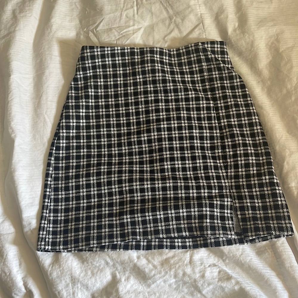 Skirt Plaid H&M